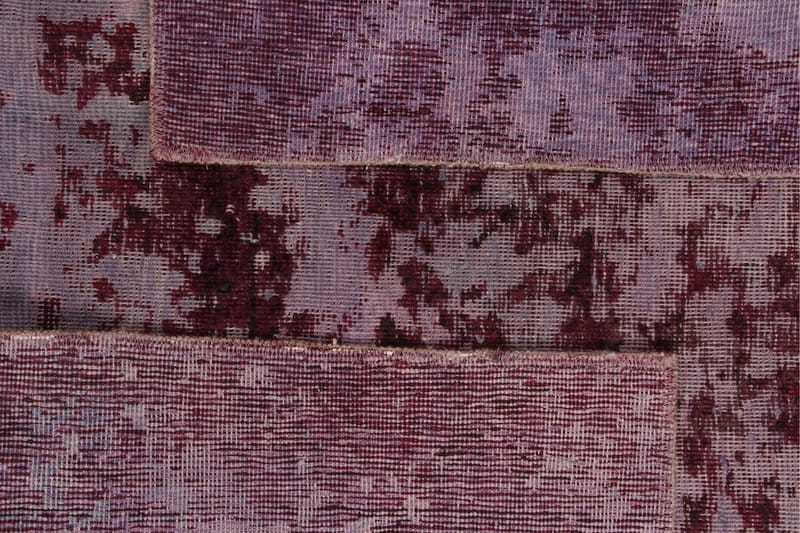Håndknyttet Vintage Matte Ull Rød/Rosa 137x194 cm - Rød|Rosa - Ullteppe