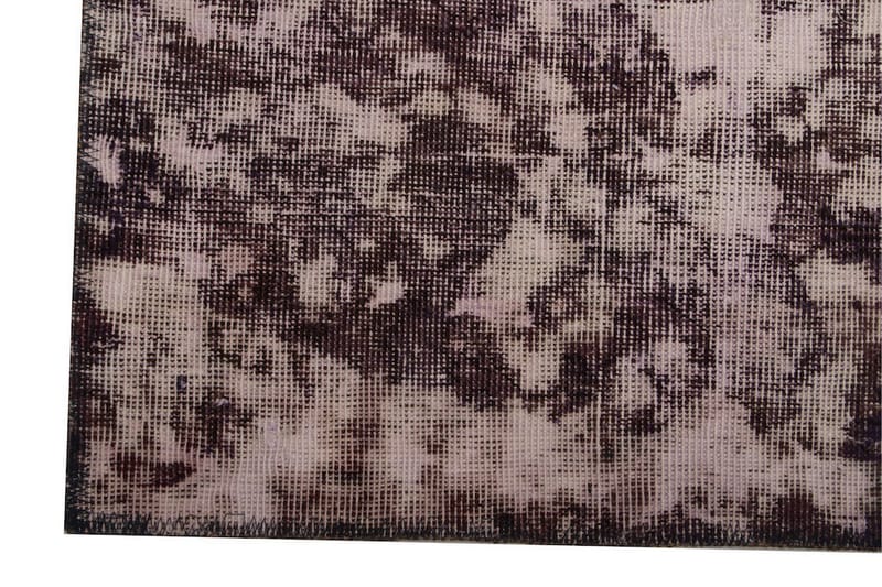 Håndknyttet Vintage Matte Ull Rosa/Mørkelilla 121x187 cm - Mørkelilla | Rosa - Ullteppe