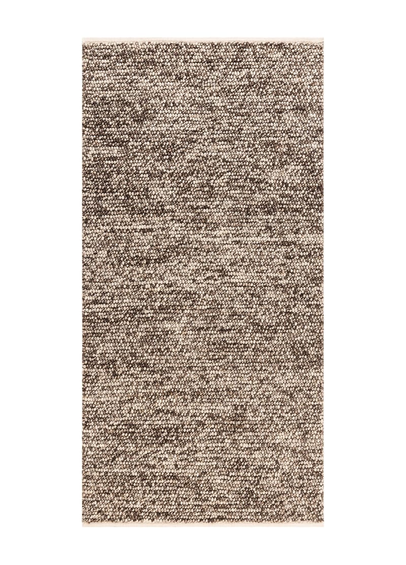Håndvevd teppe KM Home Bubble 75x150 cm Sjokolade Melange, Sjokolade Melange