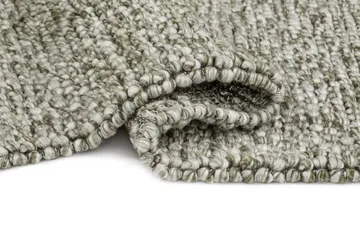 Håndvevd teppe KM Home Bubble kvadrat 300x300 cm Olivengrønn - Olivengrønn - Tekstiler & tepper - Teppe & matte - Moderne matte - Ullteppe