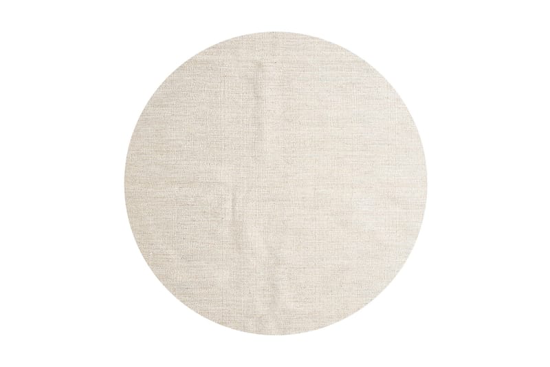 Jaipur Ullmatte Rund 200 cm, Beige