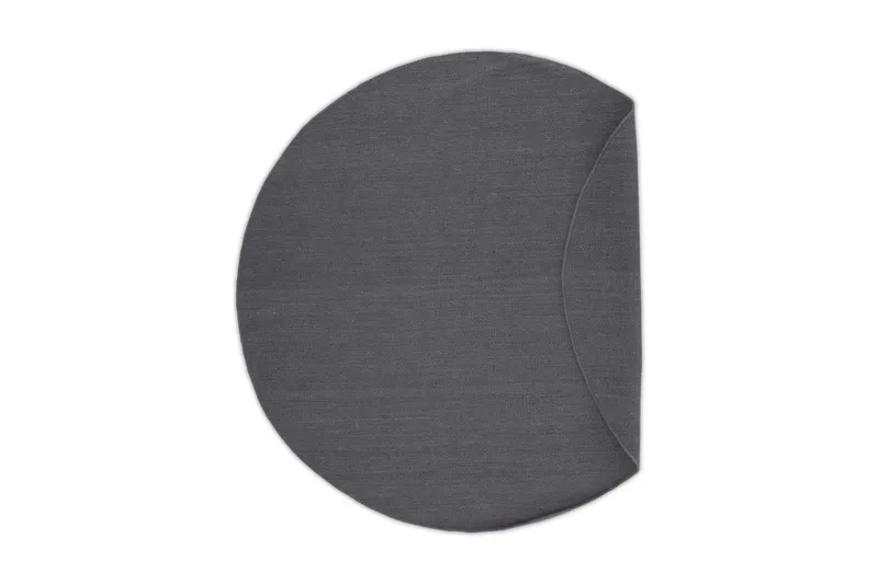 Jaipur Ullmatte Rund 200 cm - Lysegrå - Tekstiler & tepper - Teppe & matte - Moderne matte - Ullteppe
