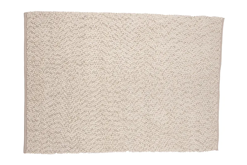 Jajru Ullmatte Rektangulær 200x300 cm, Hvid