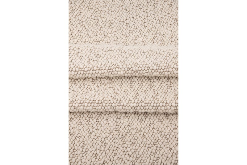 Jajru Ullmatte Rektangulær 200x300 cm - Hvid - Tekstiler & tepper - Teppe & matte - Moderne matte - Ullteppe