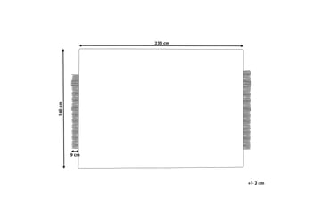 Ullteppe Ketenli 160x230 cm - Svart/hvit - Tekstiler & tepper - Teppe & matte - Moderne matte - Ullteppe