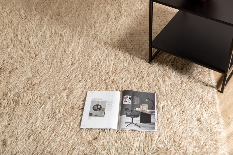 Leiko Ullmatte 160x230 cm - Beige - Tekstiler & tepper - Teppe & matte - Moderne matte - Ullteppe