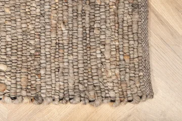 Loump Ullmatte 200x300 cm - Grå/Beige - Tekstiler & tepper - Teppe & matte - Moderne matte - Ullteppe