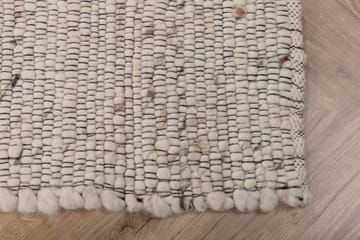 Loump Ullmatte 200x300 cm - Hvid/Beige - Tekstiler & tepper - Teppe & matte - Moderne matte - Ullteppe