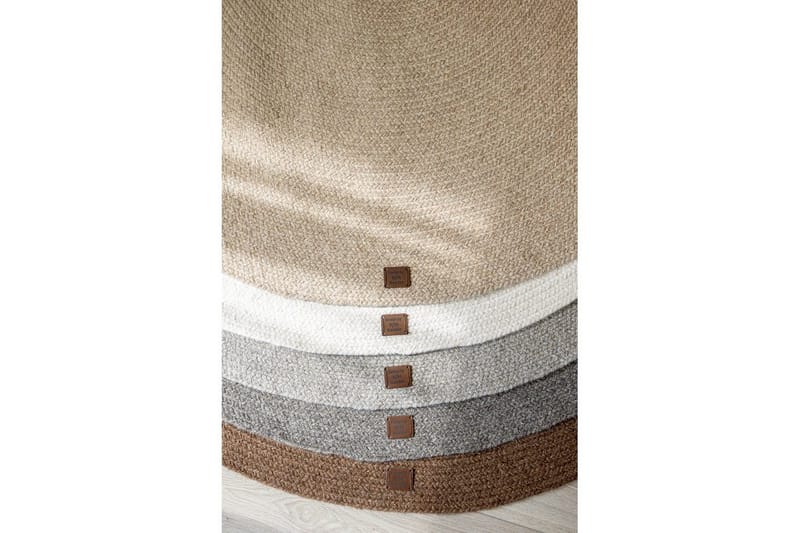 Ullteppe Merino - 160x160 cm, Grå - Tekstiler & tepper - Teppe & matte - Moderne matte - Ullteppe