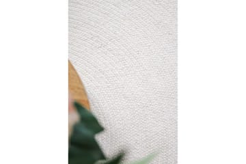 Ullteppe Merino - 160x160 cm, Krem - Tekstiler & tepper - Teppe & matte - Moderne matte - Ullteppe