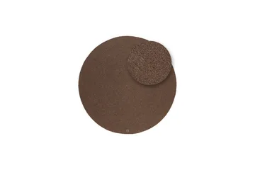 Ullteppe Merino - 160x160 cm, Sjokoladebrun - Tekstiler & tepper - Teppe & matte - Moderne matte - Ullteppe