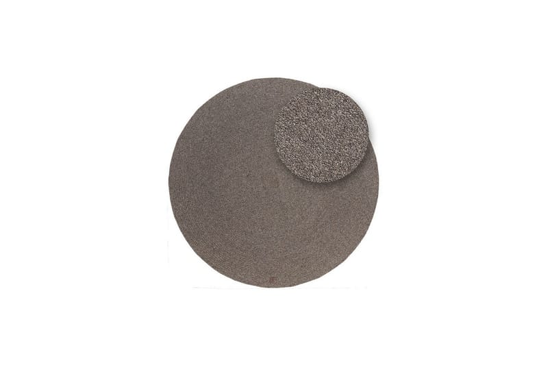 Ullteppe Merino - 160x160 cm, Taupe - Tekstiler & tepper - Teppe & matte - Moderne matte - Ullteppe