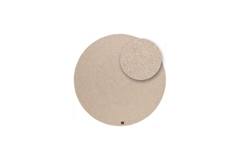 Ullteppe Merino - 200x200 cm, Lin - Tekstiler & tepper - Teppe & matte - Moderne matte - Ullteppe