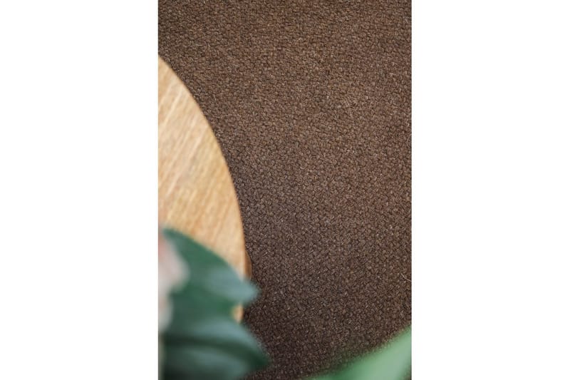Ullteppe Merino - 200x200 cm, Sjokoladebrun - Tekstiler & tepper - Teppe & matte - Moderne matte - Ullteppe