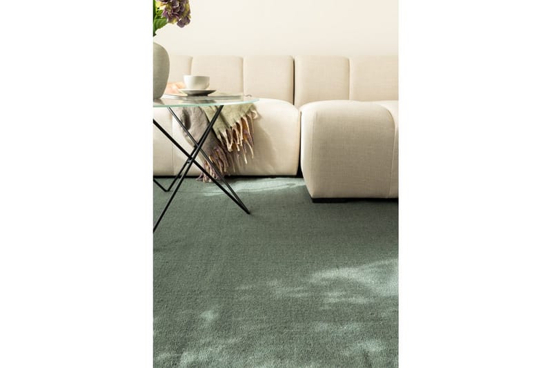 Ullteppe Molly - 160x230 cm, Grønn - Tekstiler & tepper - Teppe & matte - Moderne matte - Ullteppe
