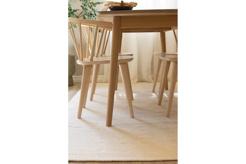 Ullteppe Molly - 160x230 cm, Krem - Tekstiler & tepper - Teppe & matte - Moderne matte - Ullteppe
