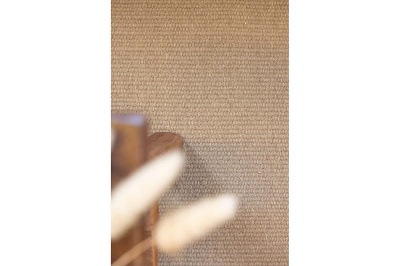 Ullteppe Molly - 200x200 cm, Mørk Lin - Tekstiler & tepper - Teppe & matte - Moderne matte - Ullteppe