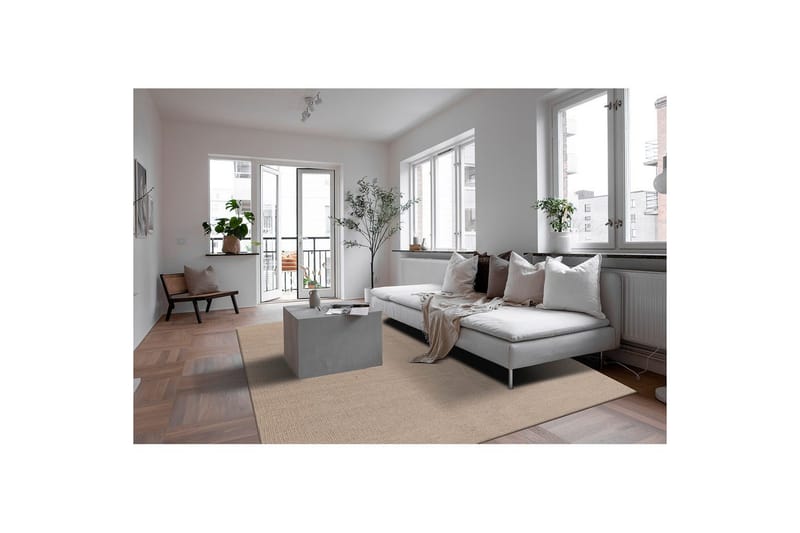 Ullteppe Molly - 200x300 cm, Mørk Lin - Tekstiler & tepper - Teppe & matte - Moderne matte - Ullteppe