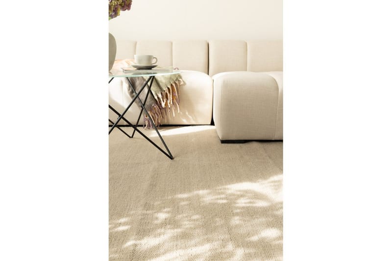 Ullteppe Molly - 200x300 cm, Mørk Lin - Tekstiler & tepper - Teppe & matte - Moderne matte - Ullteppe