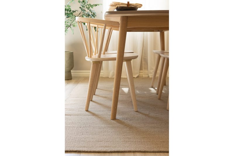 Ullteppe Molly - 200x300 cm, Mørk Lin - Tekstiler & tepper - Teppe & matte - Moderne matte - Ullteppe