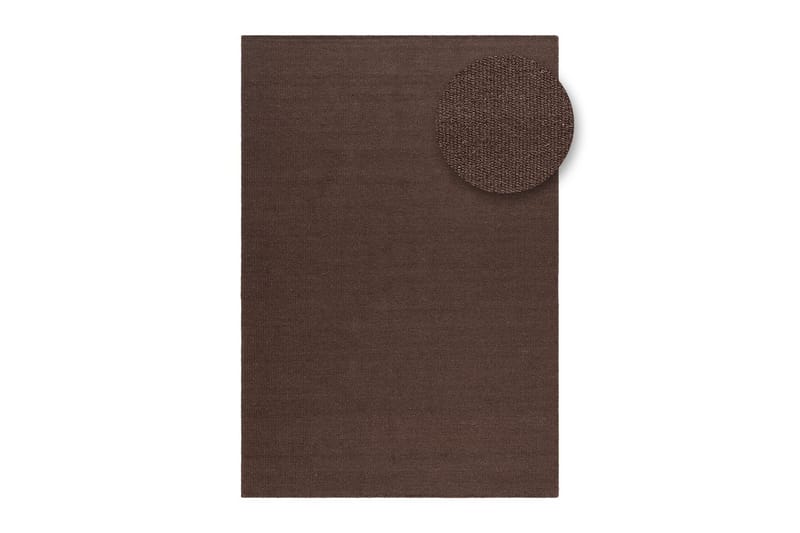 Ullteppe Molly - 200x300 cm, Sjokoladebrun - Tekstiler & tepper - Teppe & matte - Moderne matte - Ullteppe