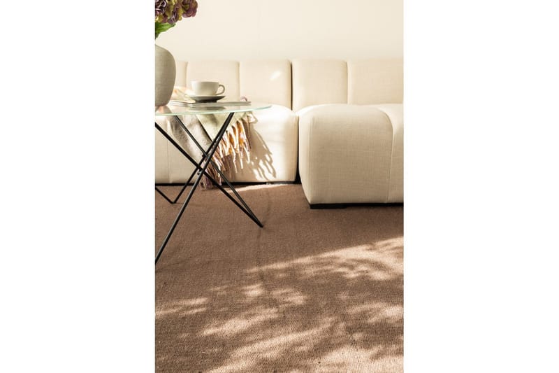 Ullteppe Molly - 200x300 cm, Sjokoladebrun - Tekstiler & tepper - Teppe & matte - Moderne matte - Ullteppe