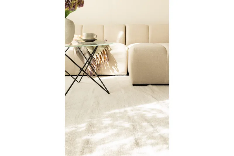 Ullteppe Molly - 240x340 cm, Krem - Tekstiler & tepper - Teppe & matte - Moderne matte - Ullteppe