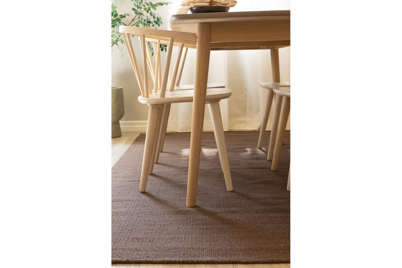 Ullteppe Molly - 240x340 cm, Sjokoladebrun - Tekstiler & tepper - Teppe & matte - Moderne matte - Ullteppe