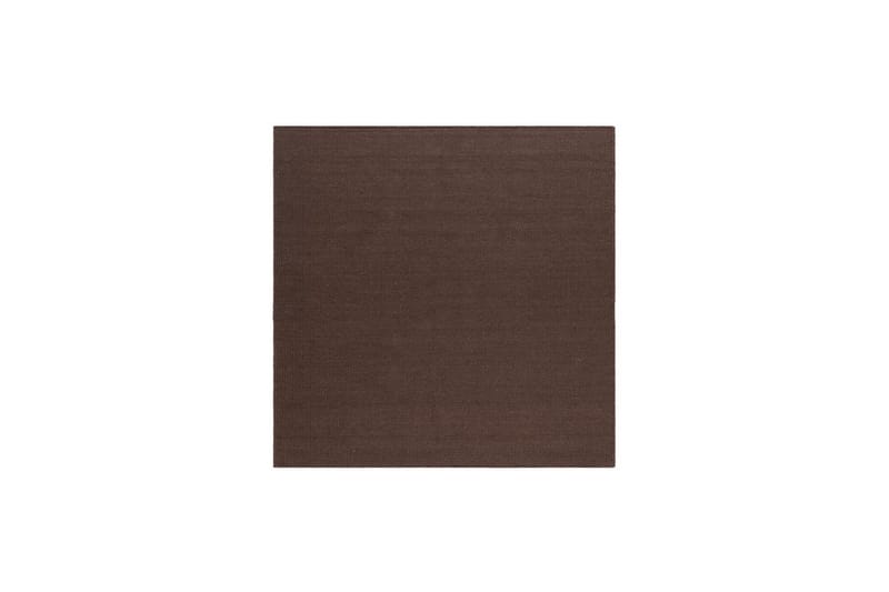Ullteppe Molly, 250x250 cm, Sjokoladebrun