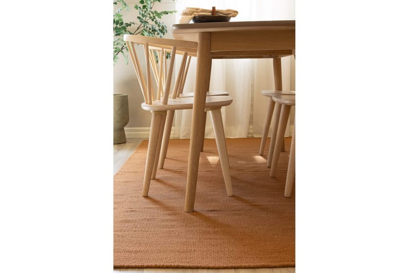 Ullteppe Molly - 250x250 cm, Terrakotta - Tekstiler & tepper - Teppe & matte - Moderne matte - Ullteppe