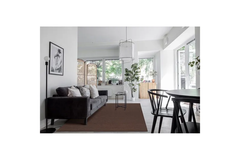 Ullteppe Molly - 300x400 cm, Sjokoladebrun - Tekstiler & tepper - Teppe & matte - Moderne matte - Ullteppe