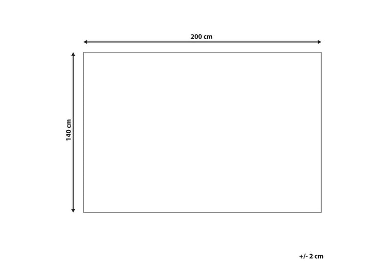 Ullteppe Mucur 140x200 cm - Gul - Tekstiler & tepper - Teppe & matte - Moderne matte - Ullteppe
