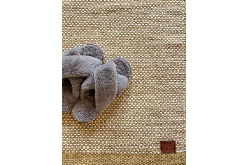 Ullteppe Sandhamn - 160x230 cm, Gul - Tekstiler & tepper - Teppe & matte - Moderne matte - Ullteppe