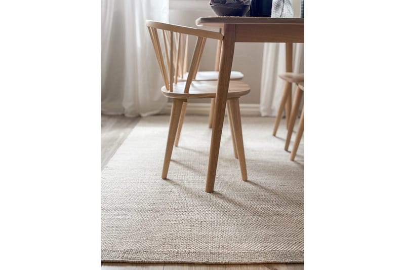 Ullteppe Sandhamn - 160x230 cm, Sølv - Tekstiler & tepper - Teppe & matte - Moderne matte - Ullteppe