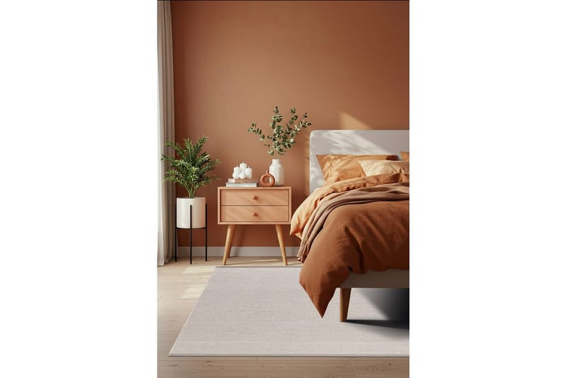 Ullteppe Sandhamn - 160x230 cm, Sølv - Tekstiler & tepper - Teppe & matte - Moderne matte - Ullteppe