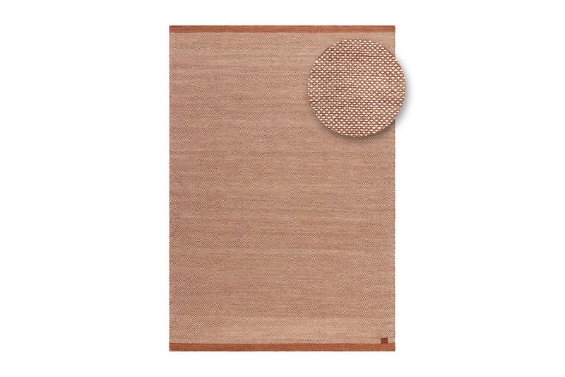 Ullteppe Sandhamn - 160x230 cm, Terrakotta - Tekstiler & tepper - Teppe & matte - Moderne matte - Ullteppe