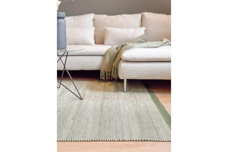 Ullteppe Sandhamn - 200x300 cm, Smaragdgrønn - Tekstiler & tepper - Teppe & matte - Moderne matte - Ullteppe