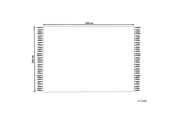 Ullteppe Savuca 160x230 cm - Svart/hvit - Tekstiler & tepper - Teppe & matte - Moderne matte - Ullteppe