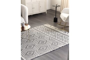 Ullteppe Savuca 160x230 cm - Svart/hvit - Tekstiler & tepper - Teppe & matte - Moderne matte - Ullteppe