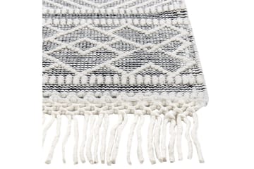 Ullteppe Savuca 160x230 cm - Svart/hvit - Tekstiler & tepper - Teppe & matte - Moderne matte - Ullteppe