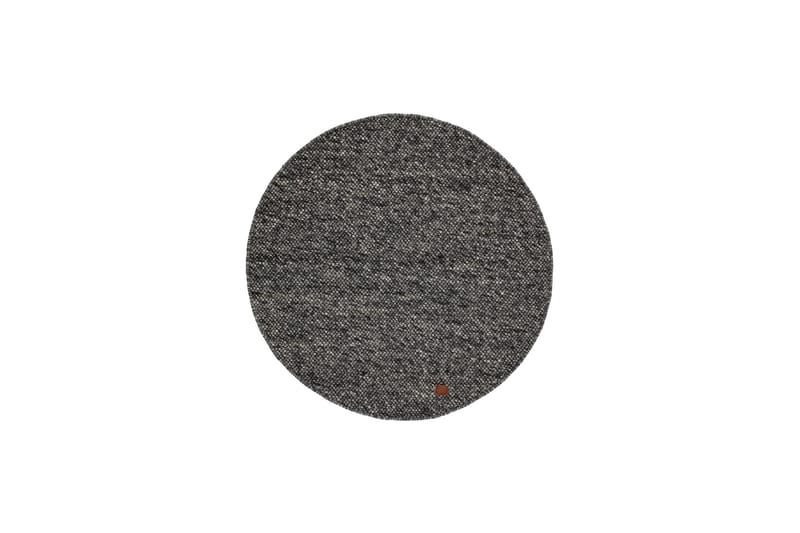 Skagen Ullmatte 160 cm Rund - Grafittmelange - Tekstiler & tepper - Teppe & matte - Moderne matte - Ullteppe