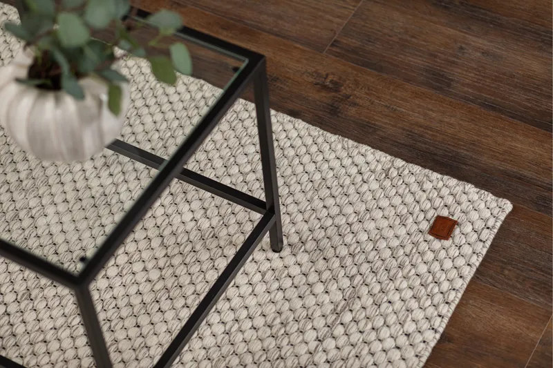 Torekov Ullmatte 140x200 cm - Hvit - Tekstiler & tepper - Teppe & matte - Moderne matte - Ullteppe