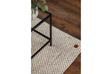 Torekov Ullmatte 240x340 cm - Hvit - Tekstiler & tepper - Teppe & matte - Moderne matte - Ullteppe