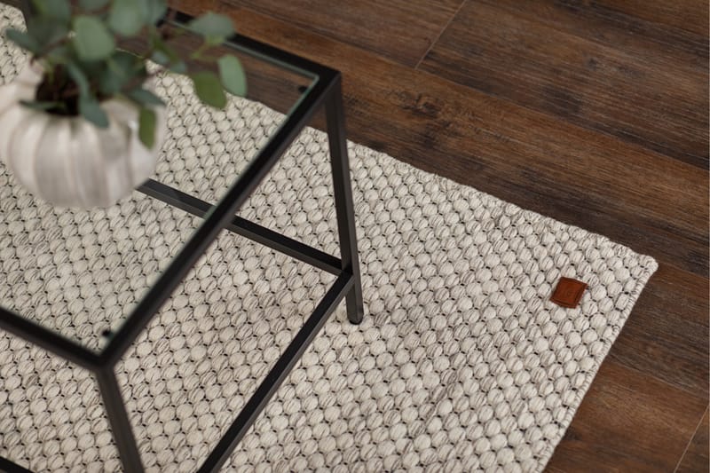 Torekov Ullmatte 240x340 cm - Hvit - Tekstiler & tepper - Teppe & matte - Moderne matte - Ullteppe