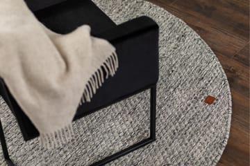 Torekov Ullmatte Rund 240 cm - Grå - Tekstiler & tepper - Teppe & matte - Moderne matte - Ullteppe