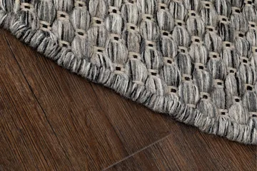 Torekov Ullmatte Rund 240 cm - Grå - Tekstiler & tepper - Teppe & matte - Moderne matte - Ullteppe