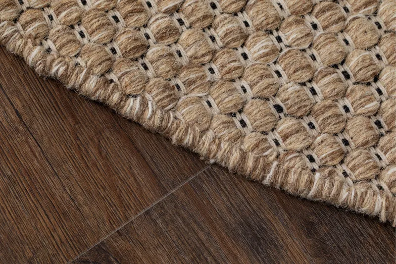 Torekov Ullmatte Rund 240 cm - Lin - Tekstiler & tepper - Teppe & matte - Moderne matte - Ullteppe