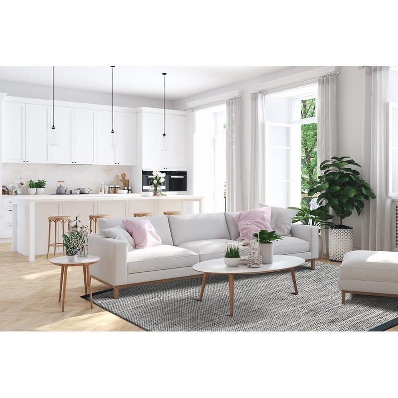 Ullteppe Torsby - 160x230 cm, Grafitt - Tekstiler & tepper - Teppe & matte - Moderne matte - Ullteppe