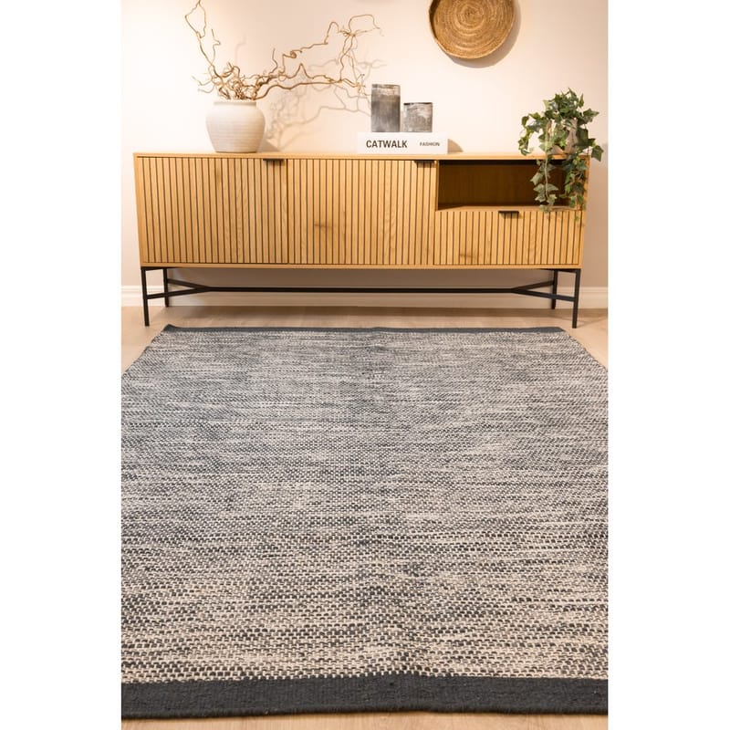 Ullteppe Torsby - 160x230 cm, Grafitt - Tekstiler & tepper - Teppe & matte - Moderne matte - Ullteppe