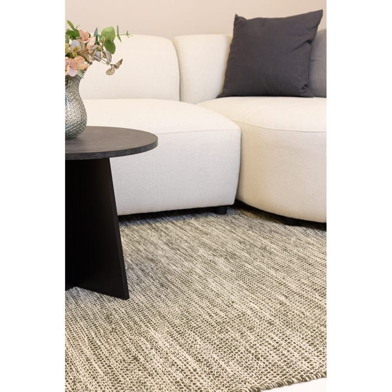 Ullteppe Torsby - 160x230 cm, Oliven grønn - Tekstiler & tepper - Teppe & matte - Moderne matte - Ullteppe